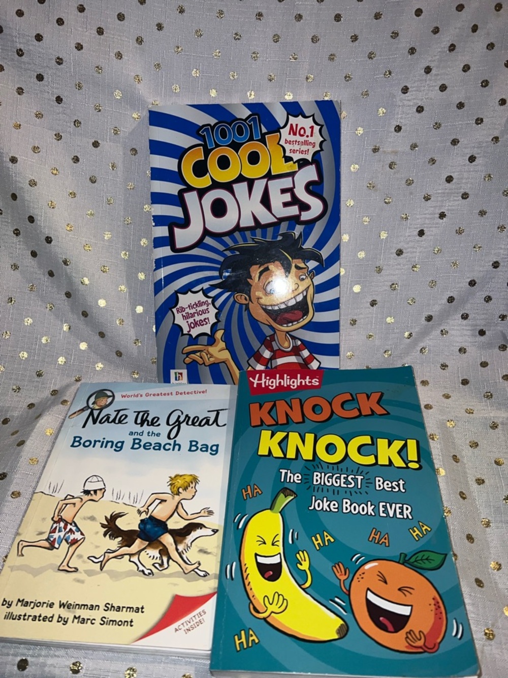 Knock Knock! Joke Book - Blue 1001 cool jokers Nate the great